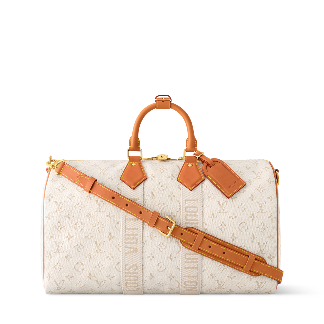 Keepall Bandoulière 45 Monogram Heritage - Men Bags | LOUIS VUITTON